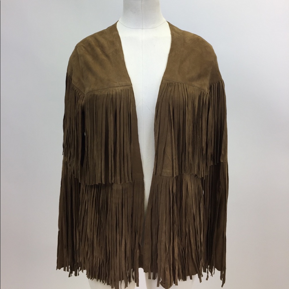 Lilya Wintergreen Suede Jacket